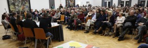 Podiumsdiskussion mit ukrainischen Schriftstellern an der Goethe Universität