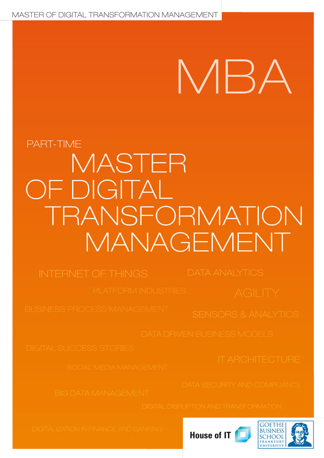 Neues MBA-Programm: Master Of Digital Transformation Management ...