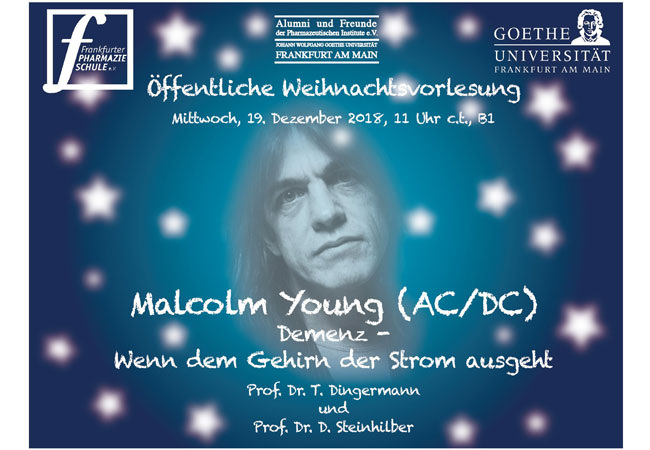 Weihnachtsvorlesung Malcolm Young Ac Dc Demenz Wenn Dem Gehirn Der Strom Ausgeht Aktuelles Aus Der Goethe Universitat Frankfurt