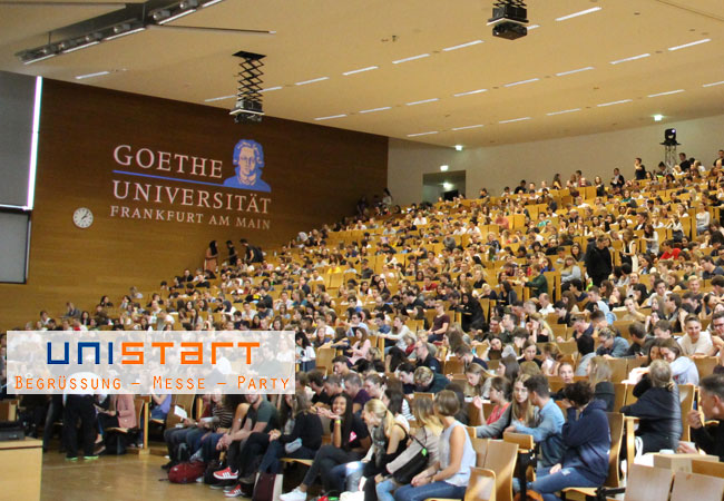Unistart Am 10 Oktober Goethe Uni Begrusst Neue Studierende Aktuelles Aus Der Goethe Universitat Frankfurt