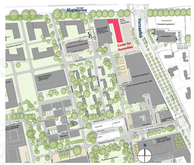 Campus Westend Nordöstliche Campusseite nimmt Form an Aktuelles aus