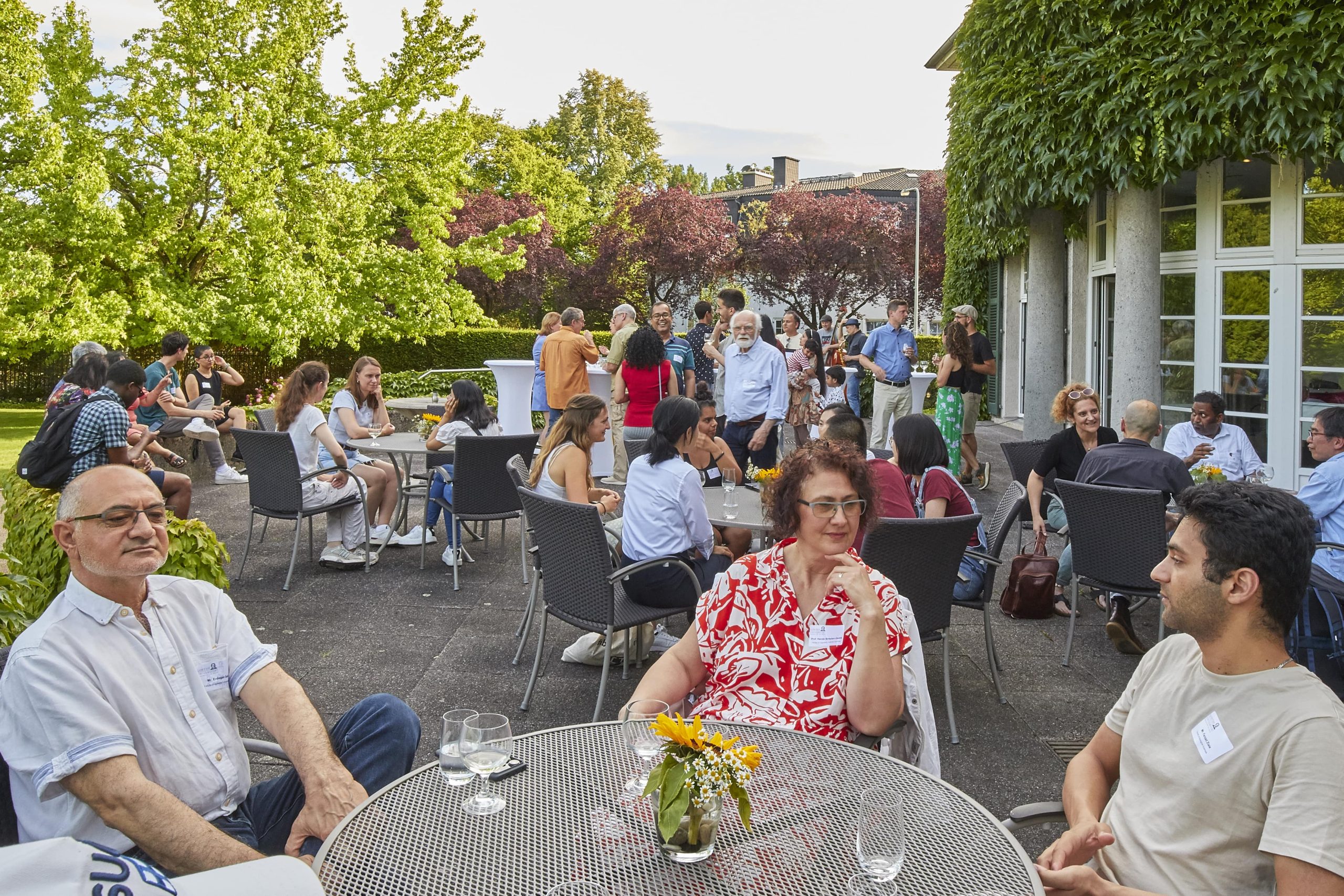 Eighty-five researchers from 37 countries and their families attended this year’s summer party for international researchers. (Photos: Jürgen Lecher)