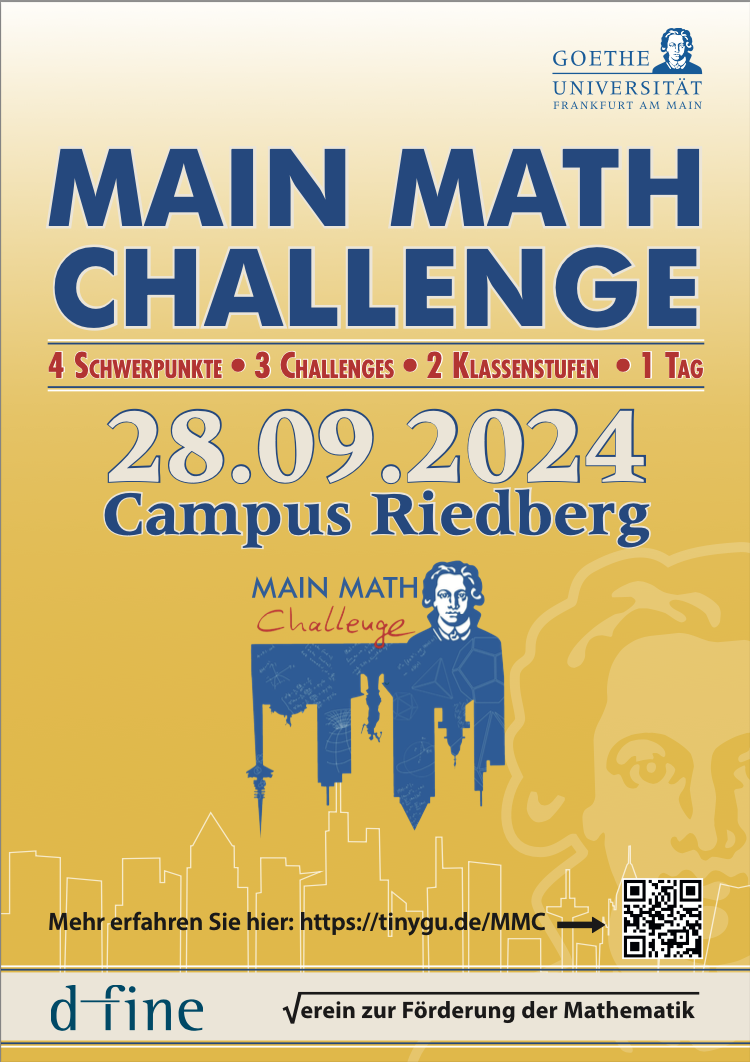 Mathematik entdecken - Main Math Challenge | Aktuelles aus der Goethe ...