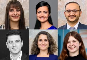 Nikola Kowal, Foto: Nicolas Det, Prof. Dr. Rana Alsoufi, Foto: privat, Khayal Gasimli, Foto: Nicolas Det, Puria Parvini, Foto: privat, Galina Putjata, Bild: Nicolas Det, Mariana Shumliakivska, Foto: Katharine Schulenburg