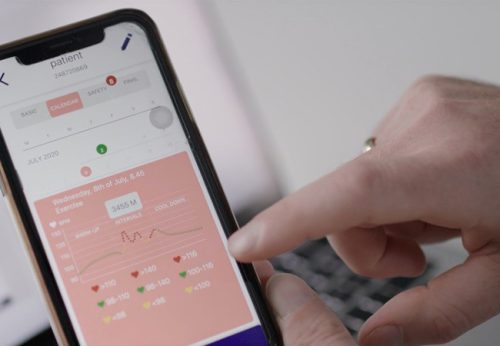 Um Patienten besser auf große Operationen vorzubereiten, wurde bei Capreolos eine spezielle App entwickelt. Foto: Privat