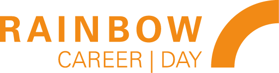 Rainbow Career Day Logo orange