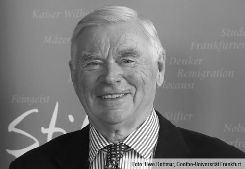 Werner Meißner © Uwe Dettmar, Goethe-Universität Frankfurt