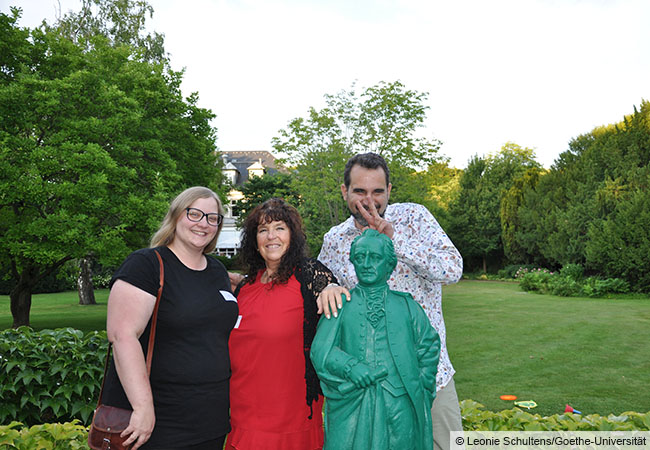 Von links: Doris Hardt, Isabelle de Porras und John Khairi-Taraki