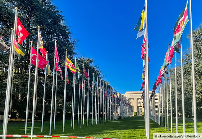 Das Gebäude der United Nations. ©oliverdelahaye/Shutterstock