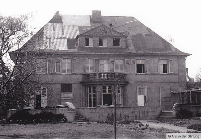 Muthesius Villa © Archiv der Stiftung zur Förderung der internationalen wissenschaftlichen Beziehungen der Goethe-Universität