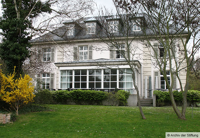 Gästehäuser der Goethe Universität in der Frauenlobstraße © Archiv der Stiftung zur Förderung der internationalen wissenschaftlichen Beziehungen der Goethe-Universität