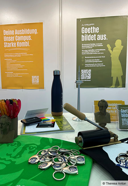 Messestand auf der Stuzubi