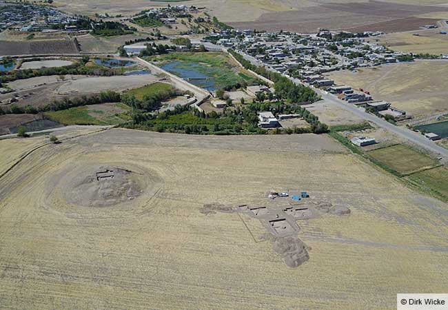 Gird-î Kazhaw in der Abenddämmerung. © Dirk Wicke