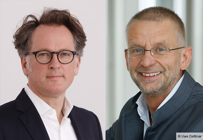 Michael Kosfeld und Rolf van Dick haben bei der DFG erfolgreich eine interdisziplinäre Kolleg-Forschungsgruppe beantragt. (beide Bilder © Uwe Dettmar)