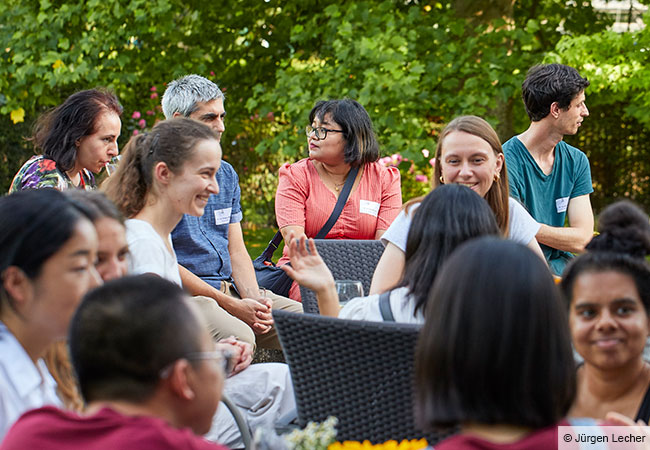 Von der Begegnung zur Zusammenarbeit: Der Goethe International Science Diplomacy Award verbindet Wissenschaft über Grenzen hinweg. © Jürgen Lecher