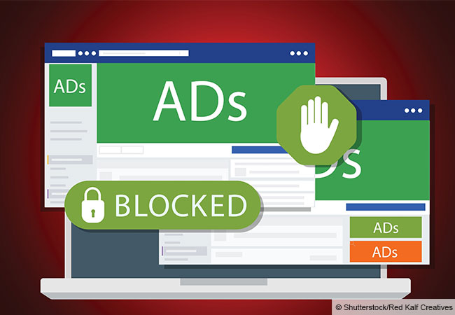 Setzt Googles Chrome Manifest Version 3 (MV3) wirklich Werbeblocker außer Gefecht? Das haben zwei Frankfurter Wirtschaftswissenschaftler untersucht. (© Shutterstock/Red Kalf Creatives)