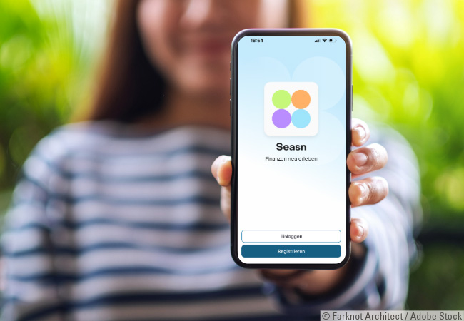 Seasn App auf dem Handy © Farknot Architect / Adobe Stock