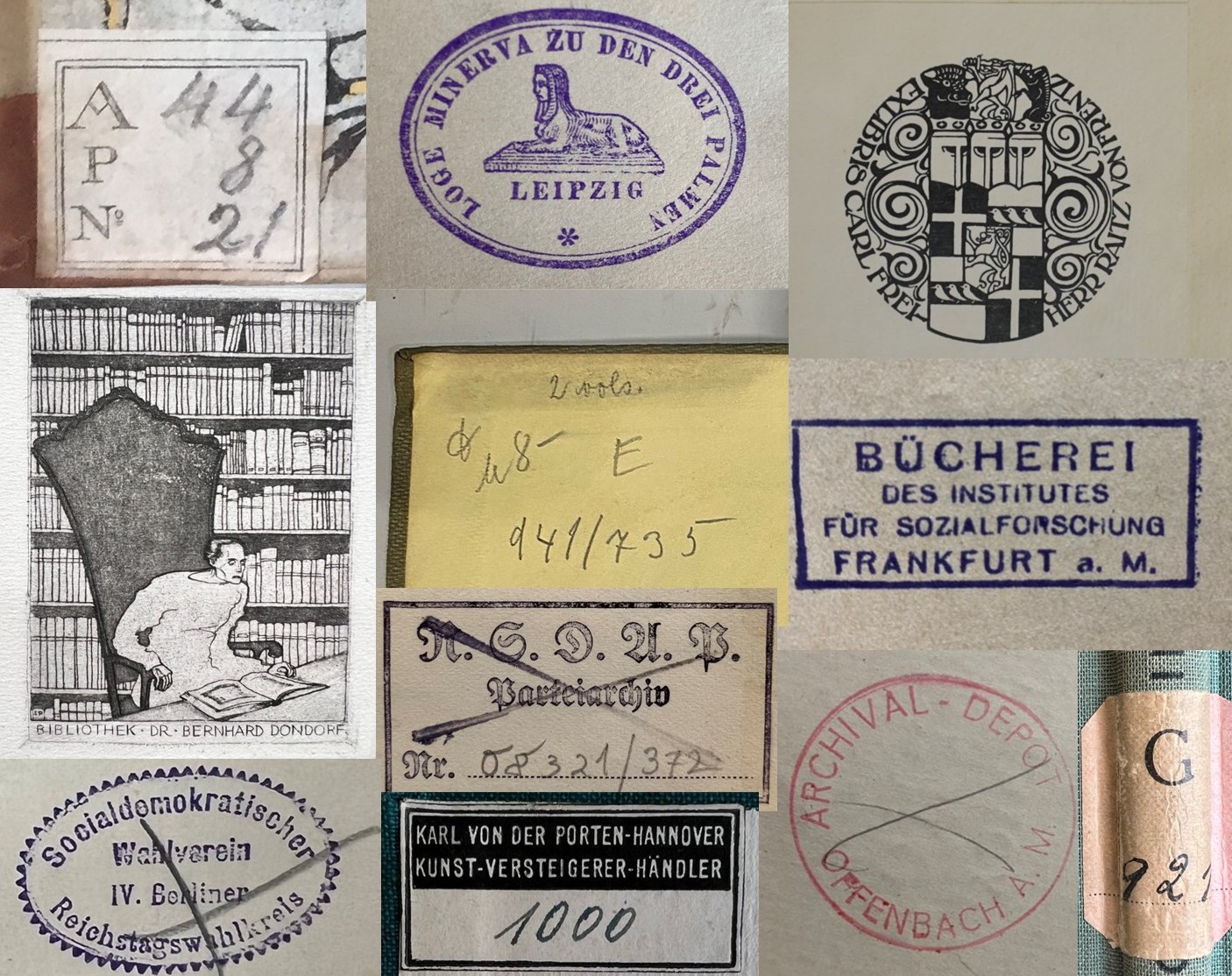 8. Tag der Provenienzforschung / Provenienz im Dialog: Was Bücher erzählen